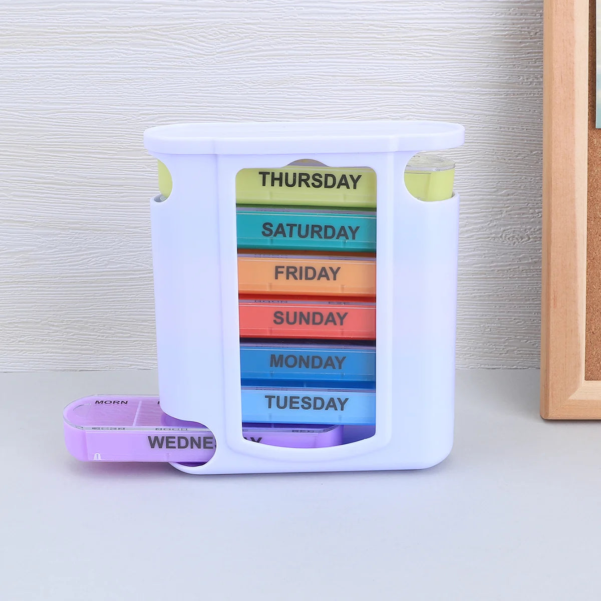 7 Days Pill Medicine Box Weekly Monthly Tablet Holder Storage Organizer Container Case Pill Box Splitters Pharmacy Pill Case